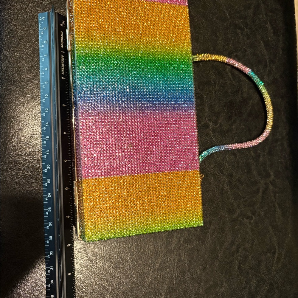 Colorful Beaded Clutch